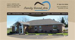 Desktop Screenshot of familydentalartsonline.com